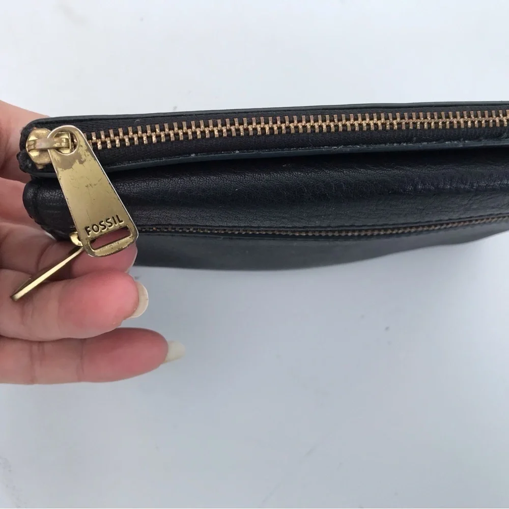 Retro Fossil fold over Wallet